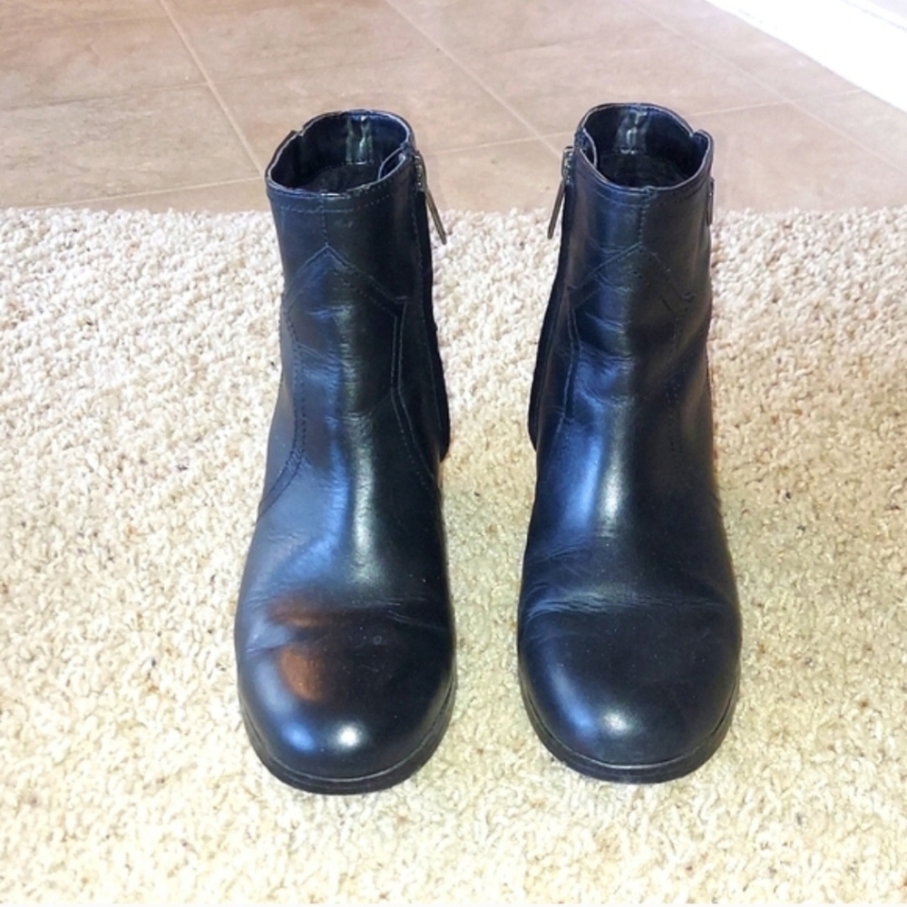 Harley-Davidson Women's Angela Ankle Boots In Black SZ 8M - Picture 3 of 9